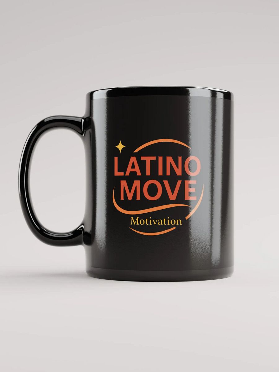 Latino Move Black Mug product image (11)