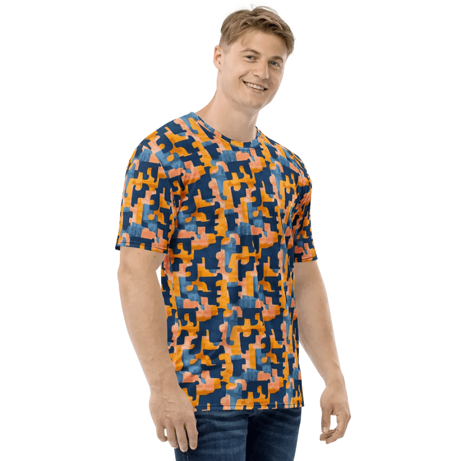 Flowing Shapes | Crew Neck T-Shirt product image (4)