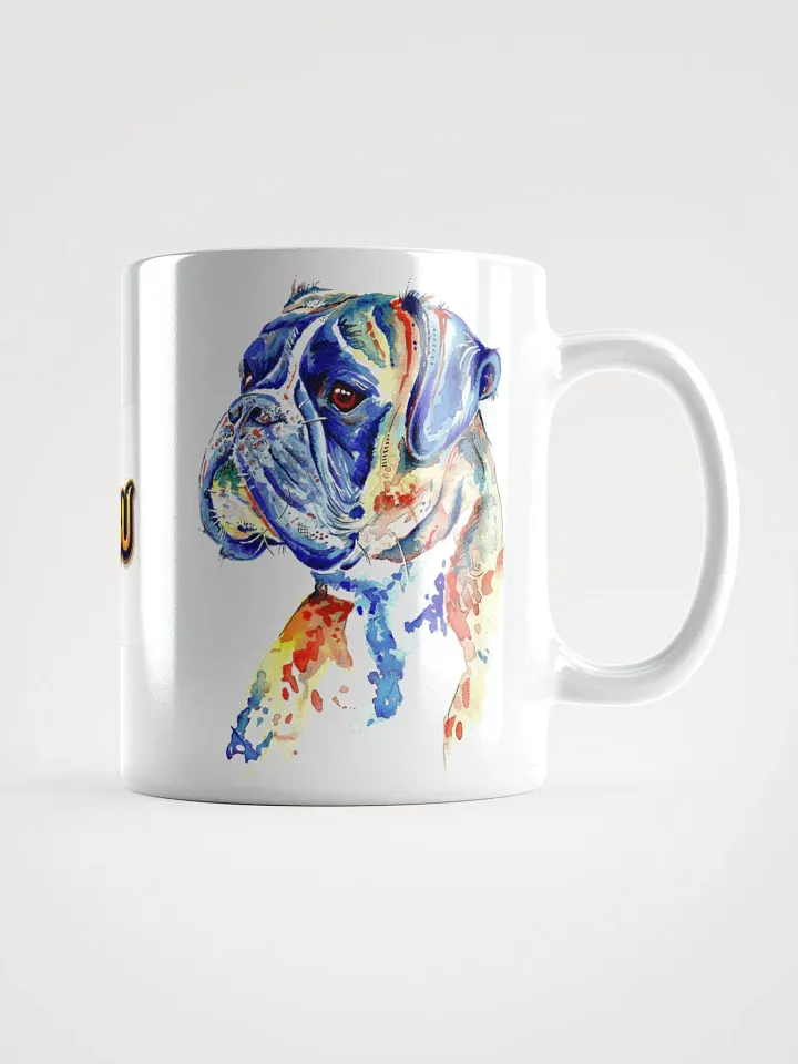Splash Boxer White Glossy Mug product image (1)