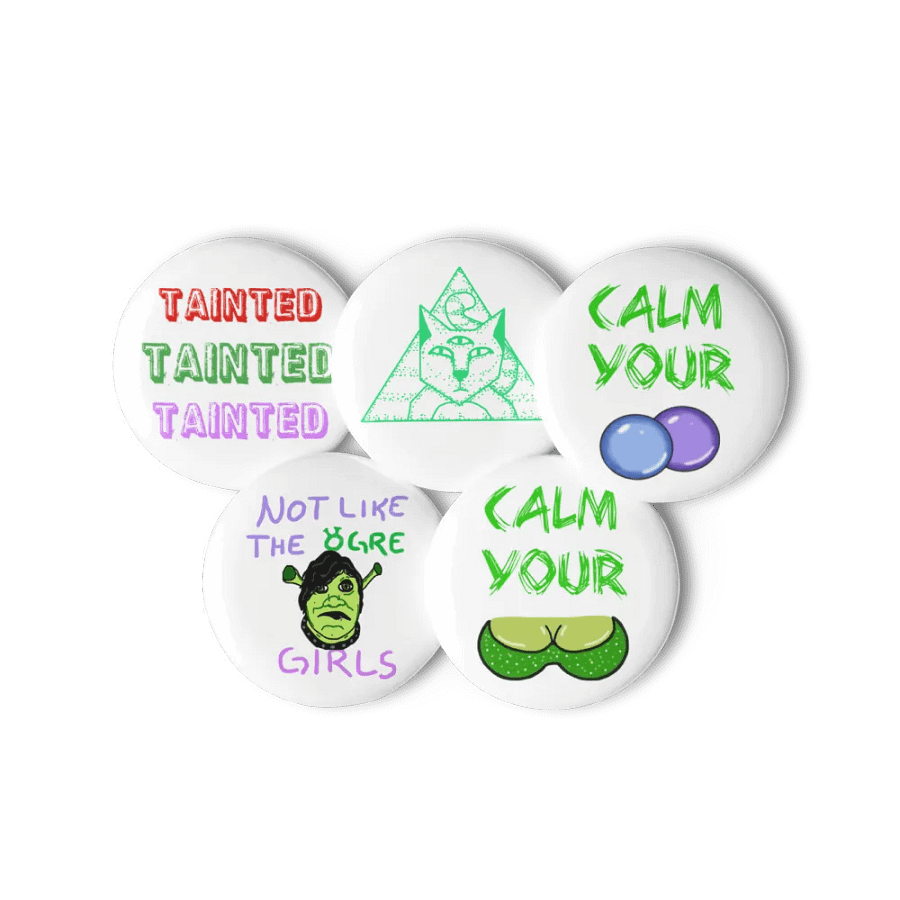 Tainted by Jextlevel pins product image (6)