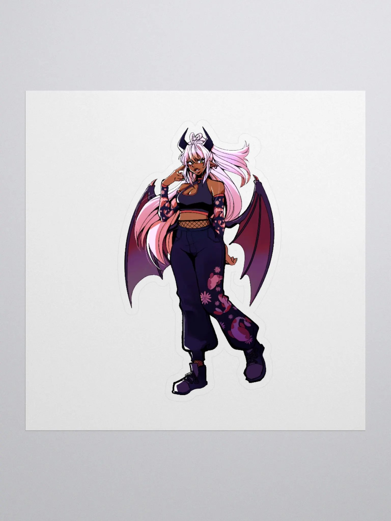 Ana Nevermore Sticker product image (1)