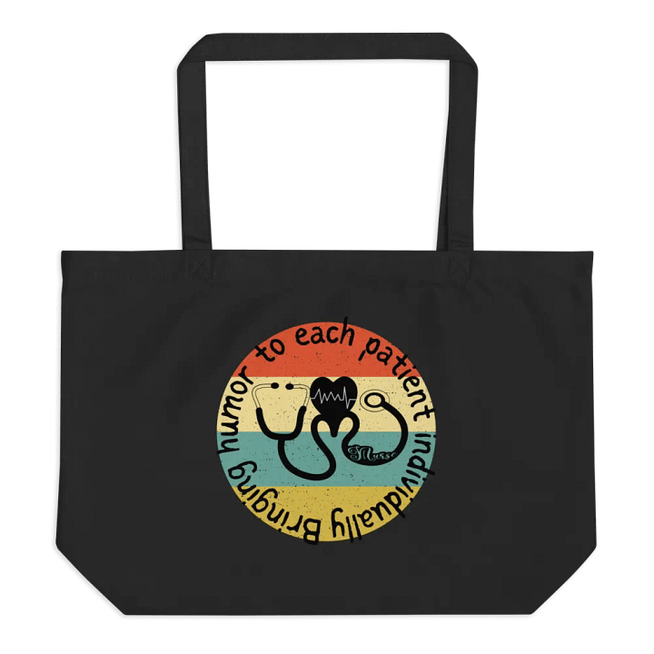Bringing humor to each patient individually Organic Tote product image (1)