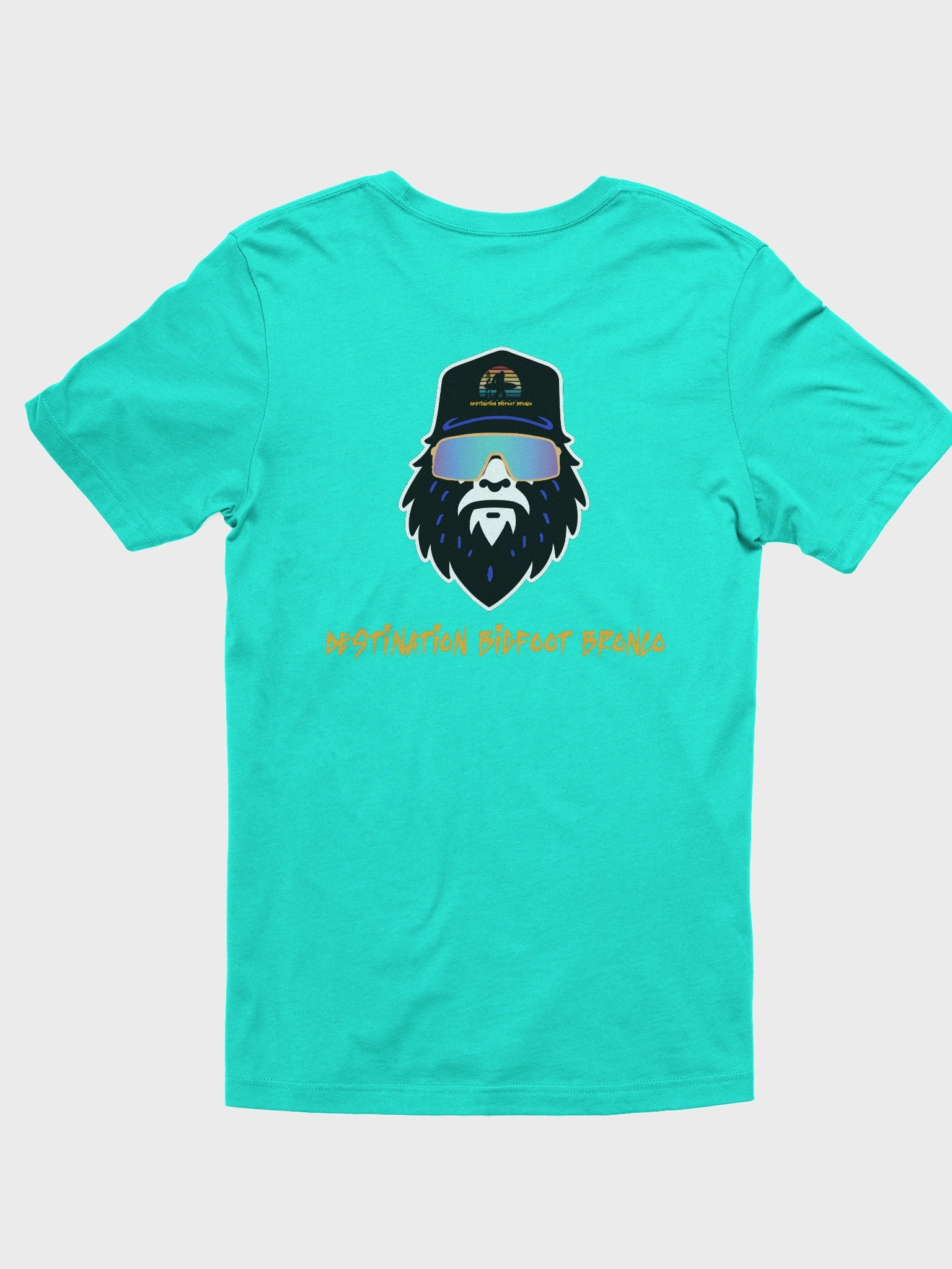 Destination Bigfoot Bronco Bigfoot T-Shirt (Teal) product image (2)