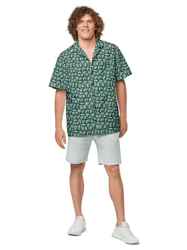 Tropical Breeze Leaf Hawaiian Shirt product image (1)