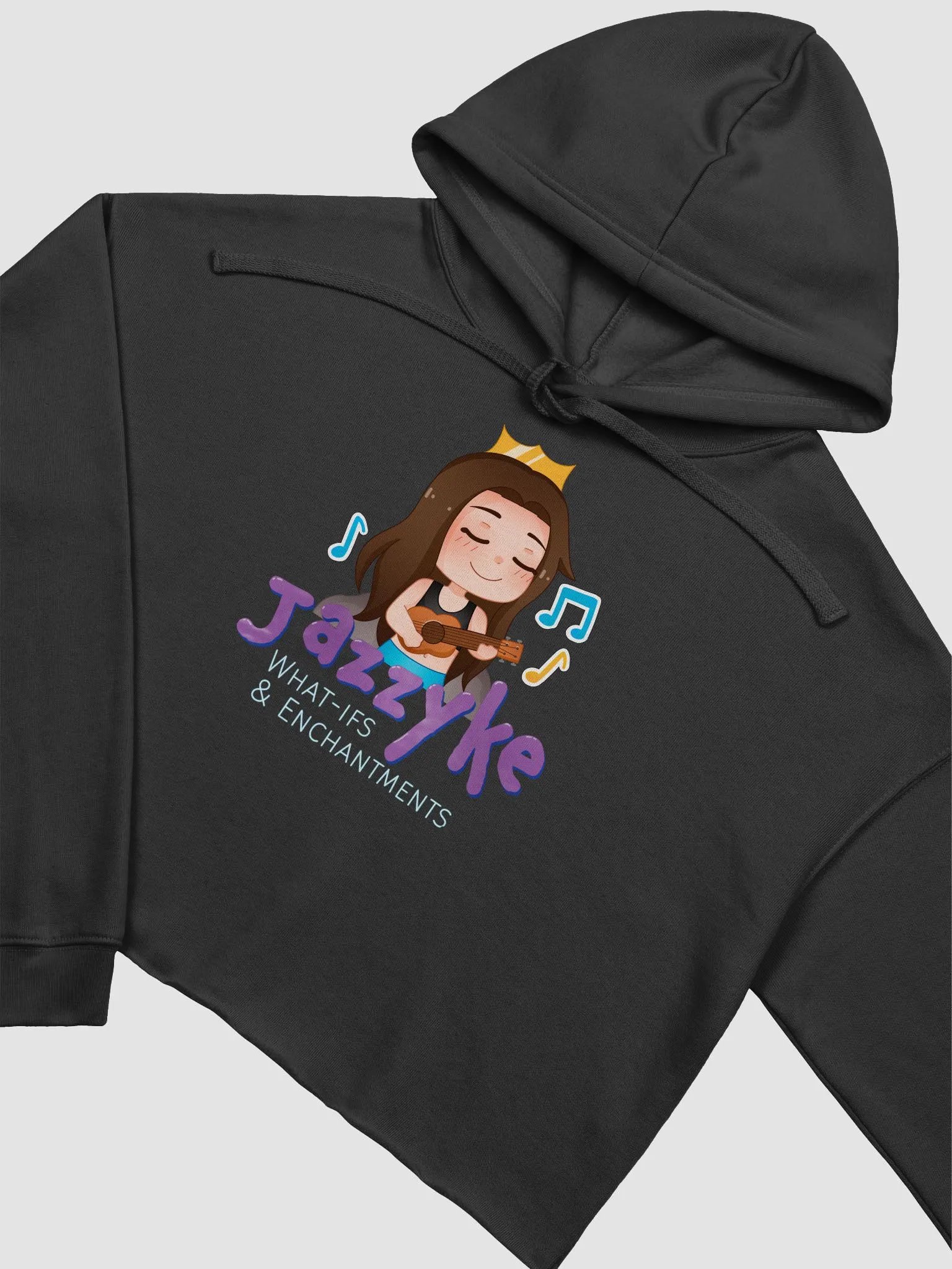 What-Ifs & Enchantments (Logo) ~ Fleece Cropped Hoodie product image (6)