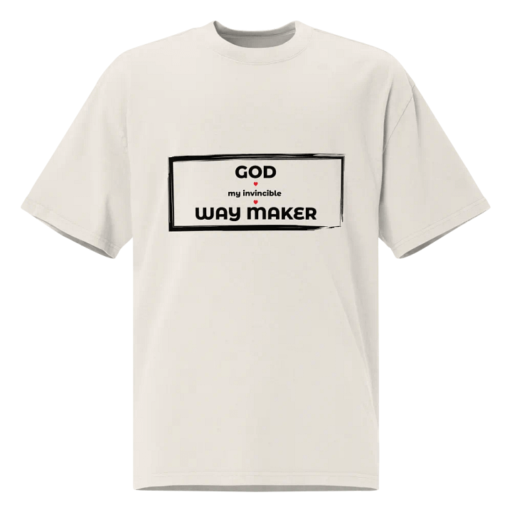 GOD MY INVINCIBLE WAY MAKER product image (1)