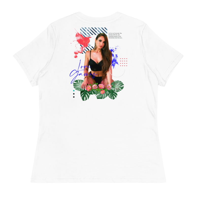Love Games Delta Women's Tee - White product image (2)