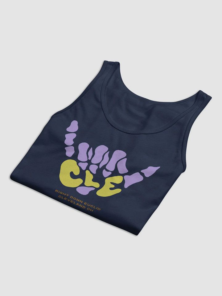 Suns Out, Bones Out Tank (Purple/Yellow) product image (2)