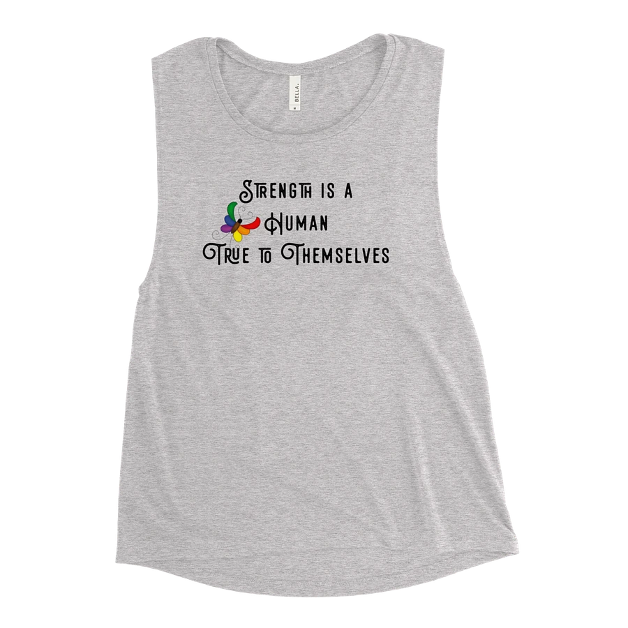 Strength is a Human (b) - Women's Tank Top product image (1)