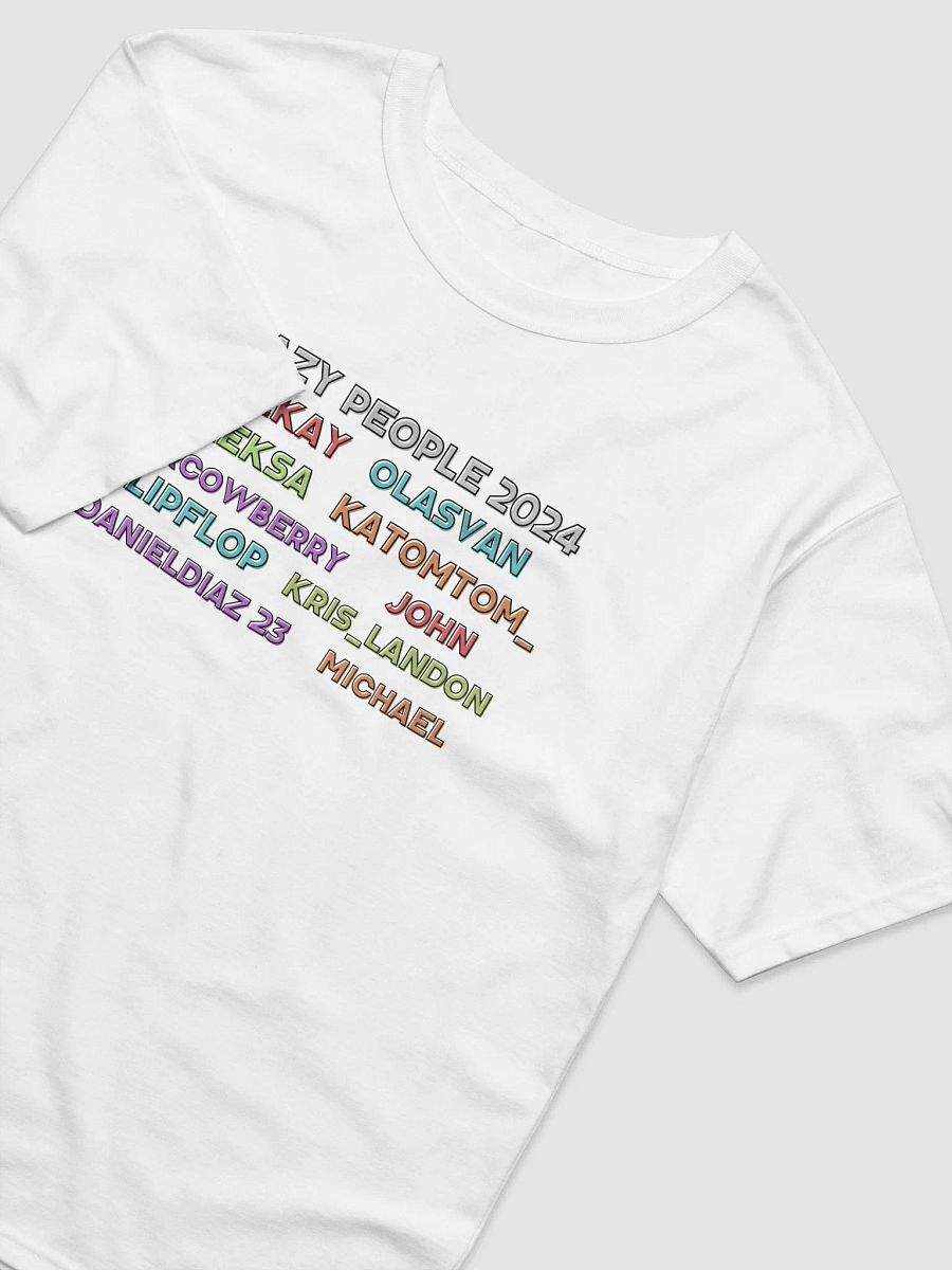 The Hall Of Fame 2024 "Crazy People" T-shift product image (6)