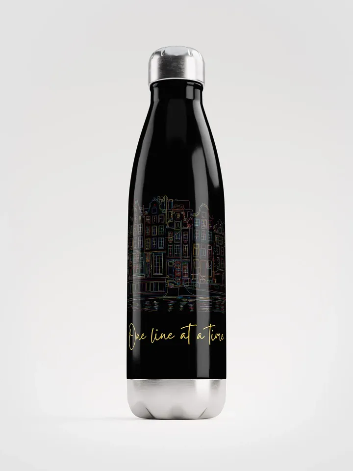 One Line at a Time | Stainless Steel Water Bottle product image (1)