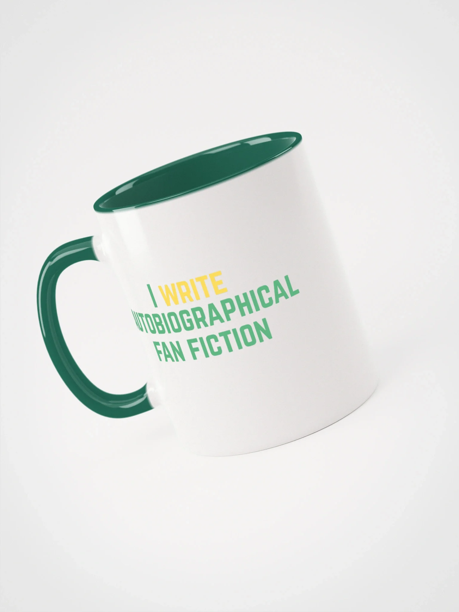 IAN Fan Fiction Mug Green product image (1)