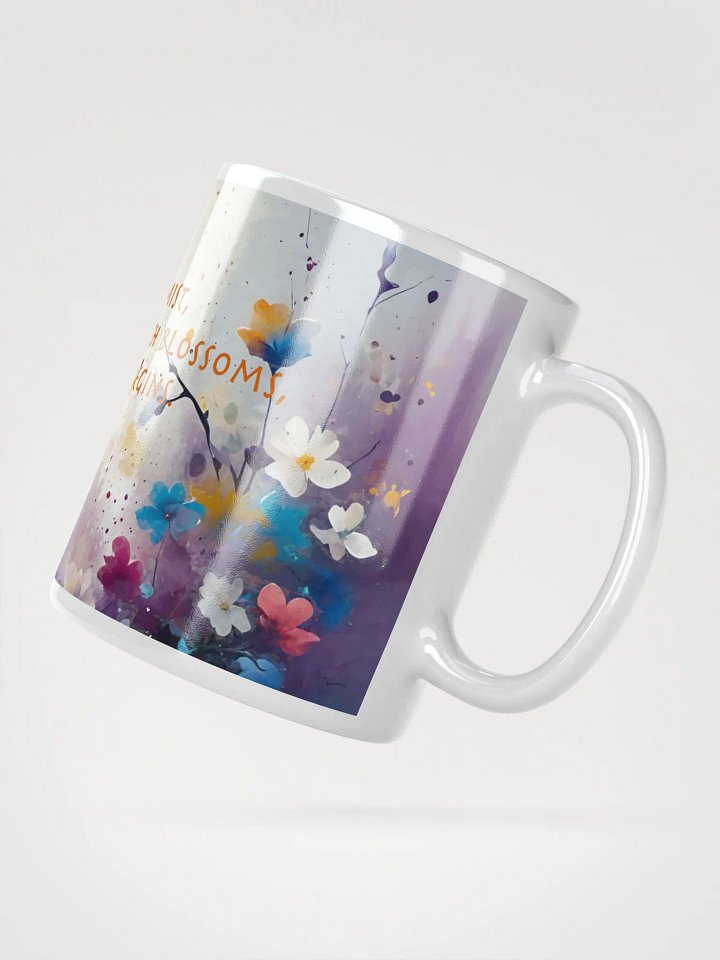 Nature's Waltz White Glossy Mug product image (2)