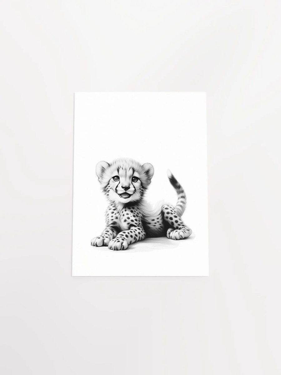 Cheetah Safari Nursery Print No 2 product image (5)
