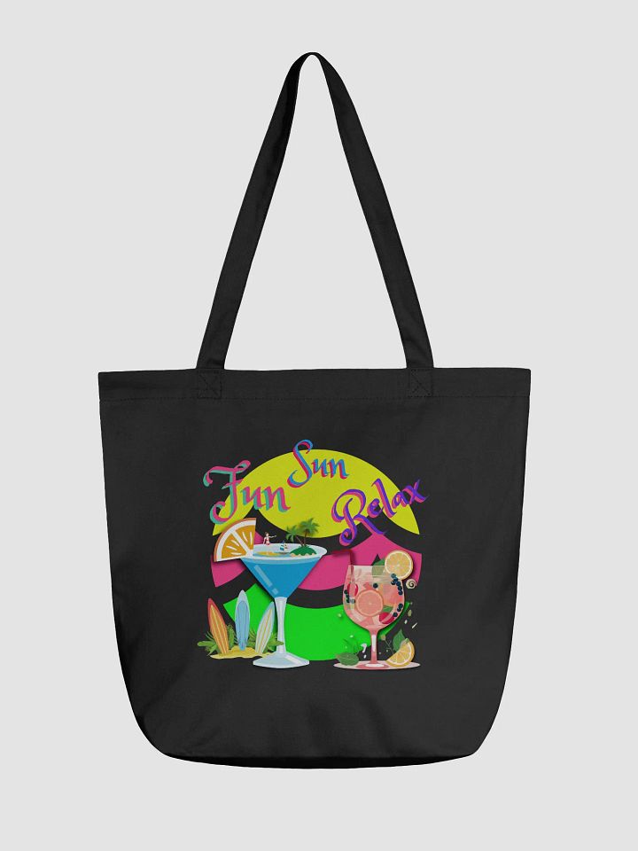 holiday Cocktail Paradise organic Tote for firends ladies moms daughters product image (2)