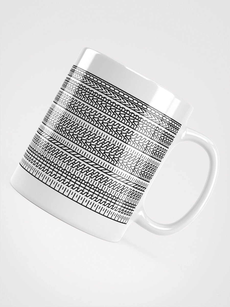 Mug Blanc Codé Zen - Le Stress Ne Passera Pas Par Moi - Cadeau Original product image (4)