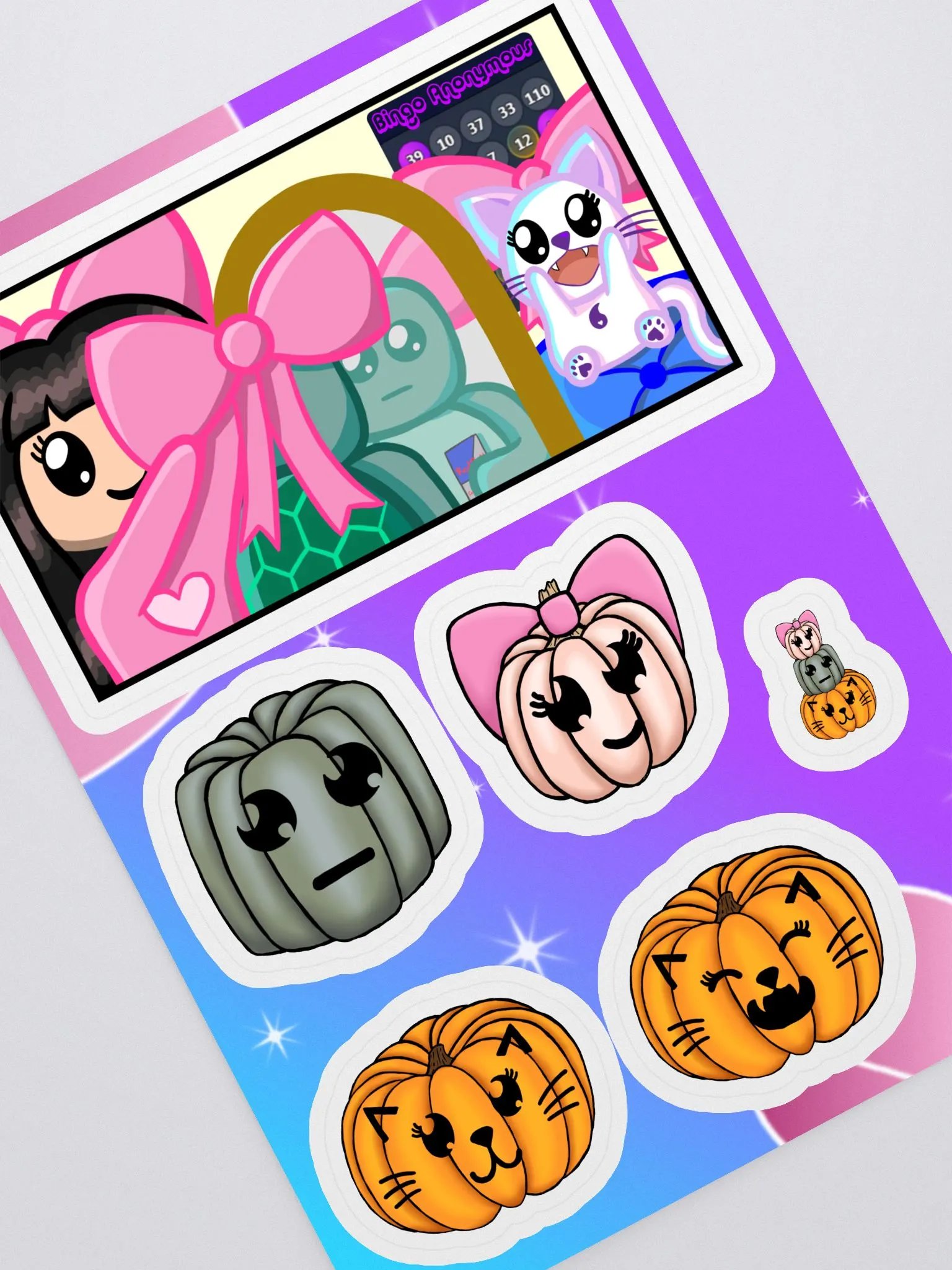 BIG Bingo Anonymous Pumpkin Stack Kit product image (1)