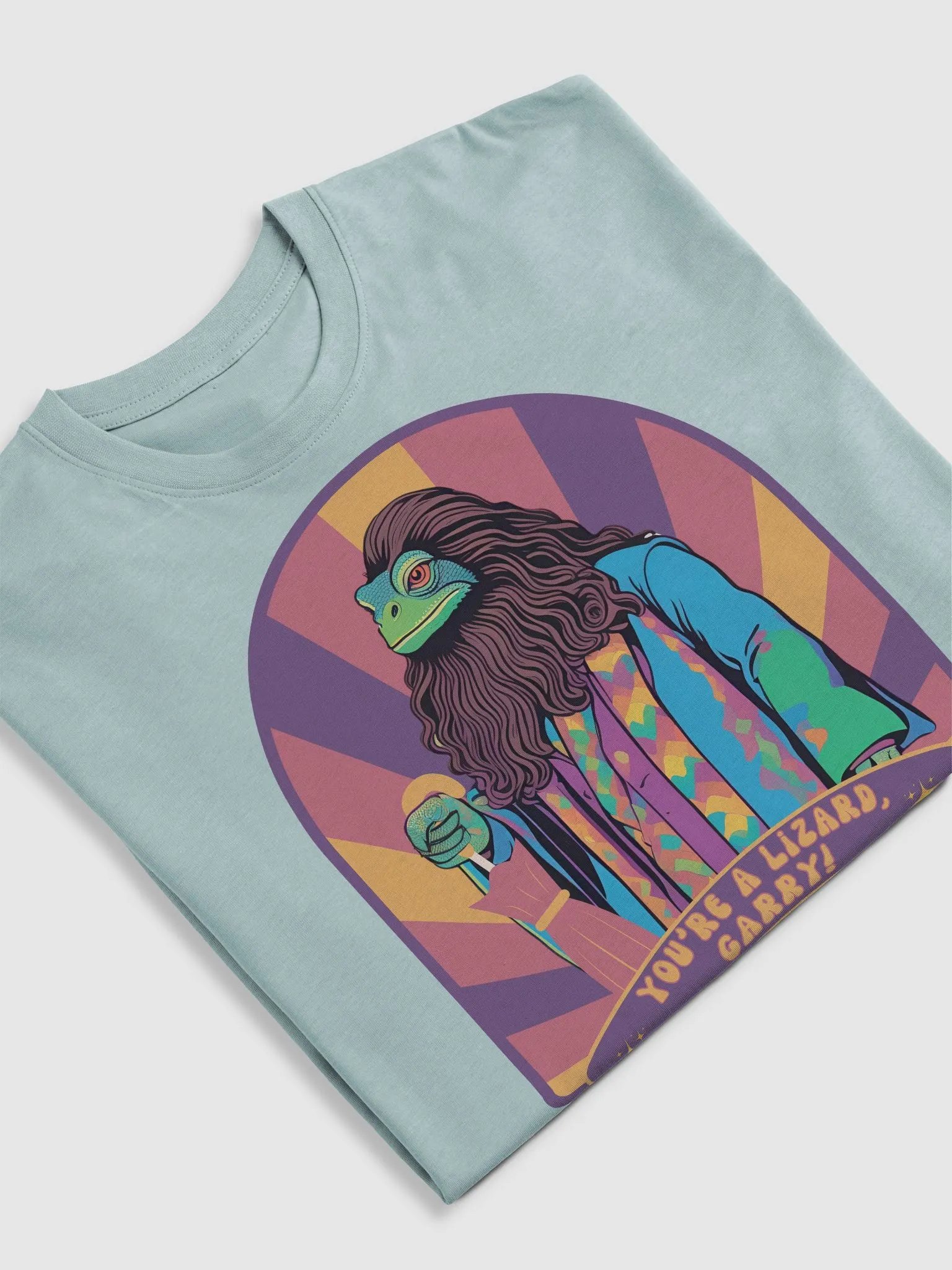 You're a Lizard, Garry! Funny Psychedelic Wizard T.shirt product image (32)