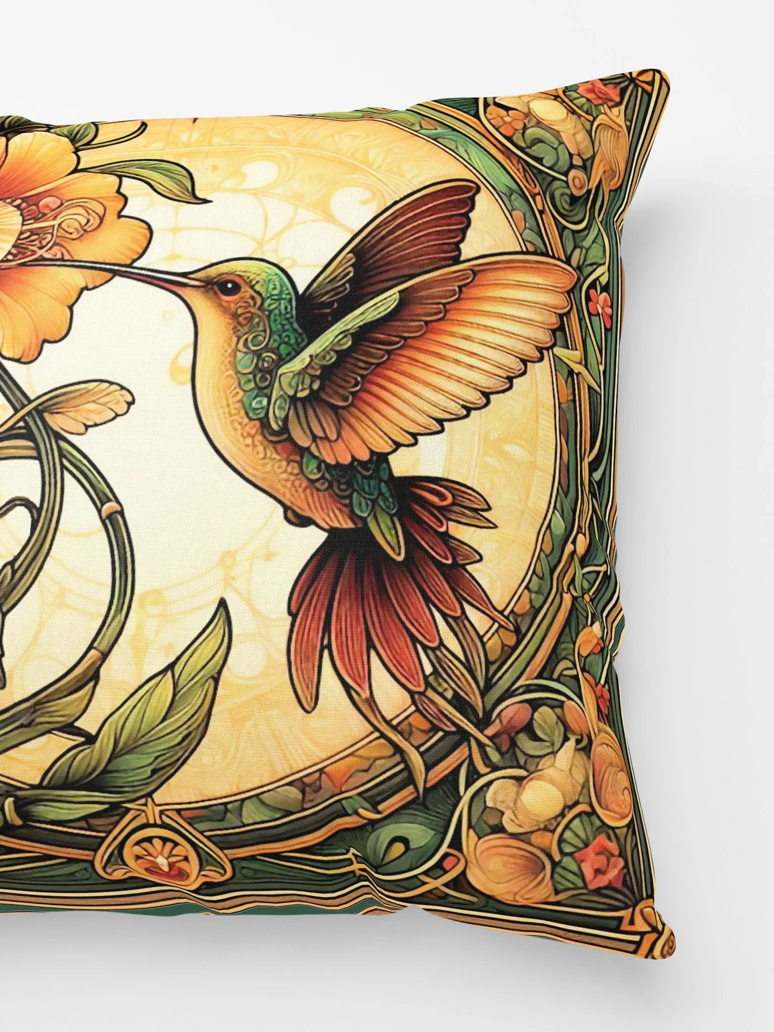Hummingbird delight coussin/pillow product image (4)