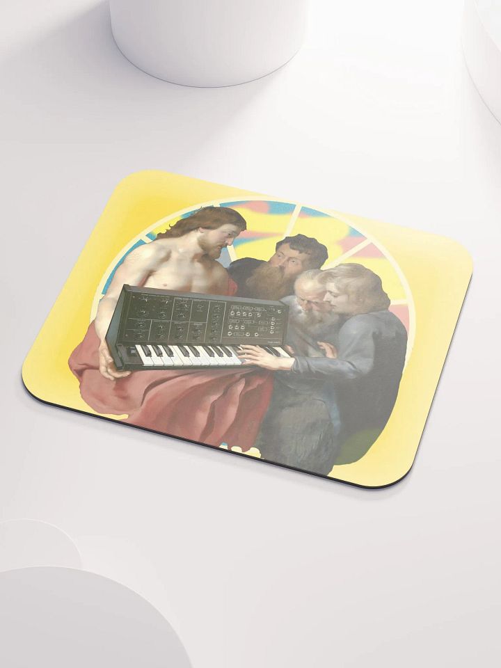 Korg's Apparition to the Disciples by Frank Fonik (Korg MS-20), EDM Techno Classic Mouse Pad product image (2)