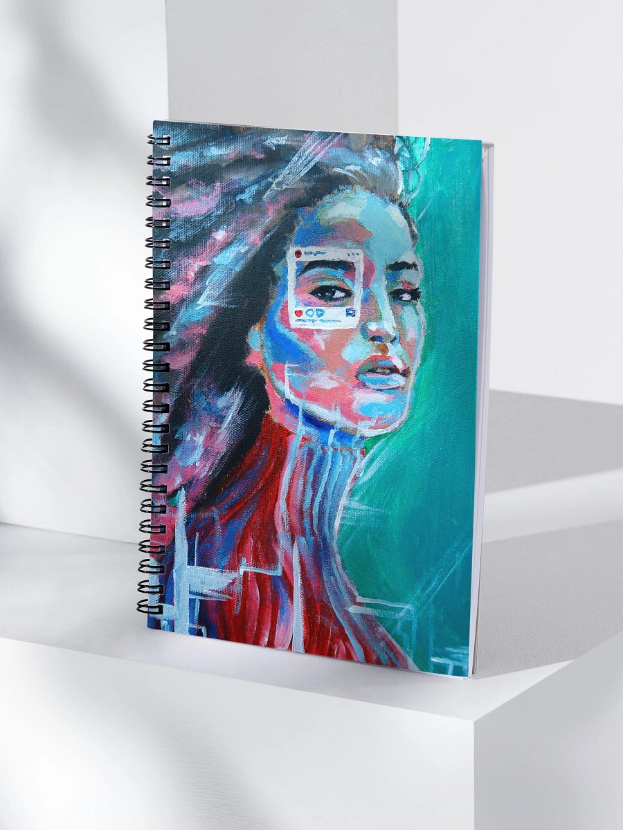 YOU ARE NOT THE PHOTO - Spiral Notebook product image (4)