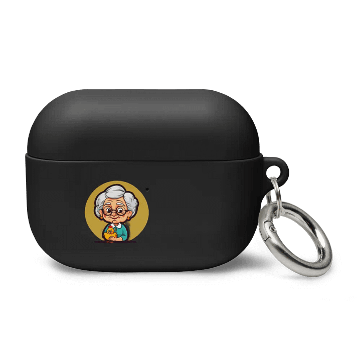 Elderly Chicken Guardian AirPods Case product image (2)