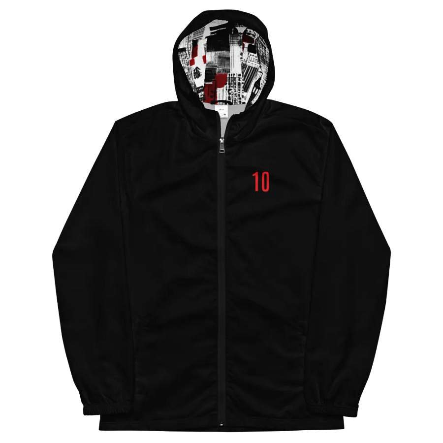 Bold Red All-Over Windbreaker product image (3)