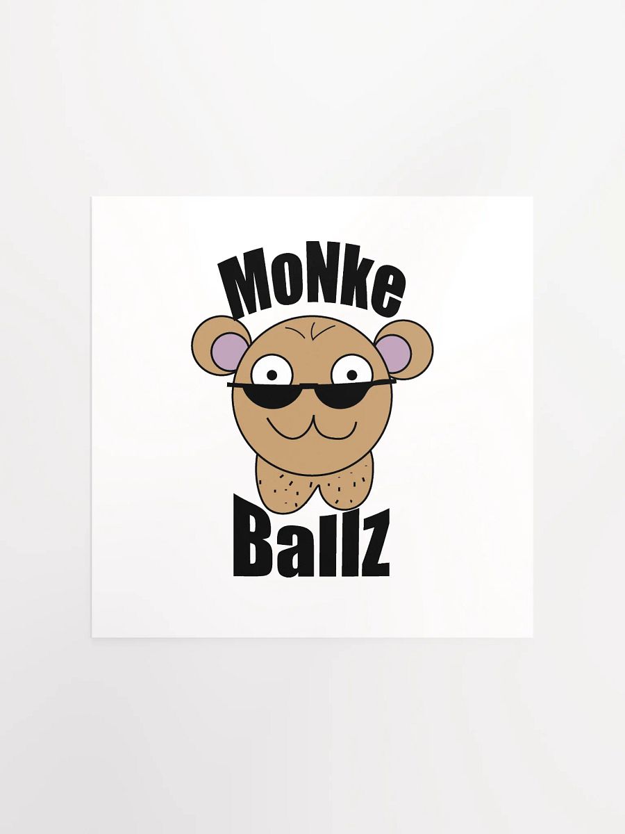 Monke Ballz Poster product image (2)