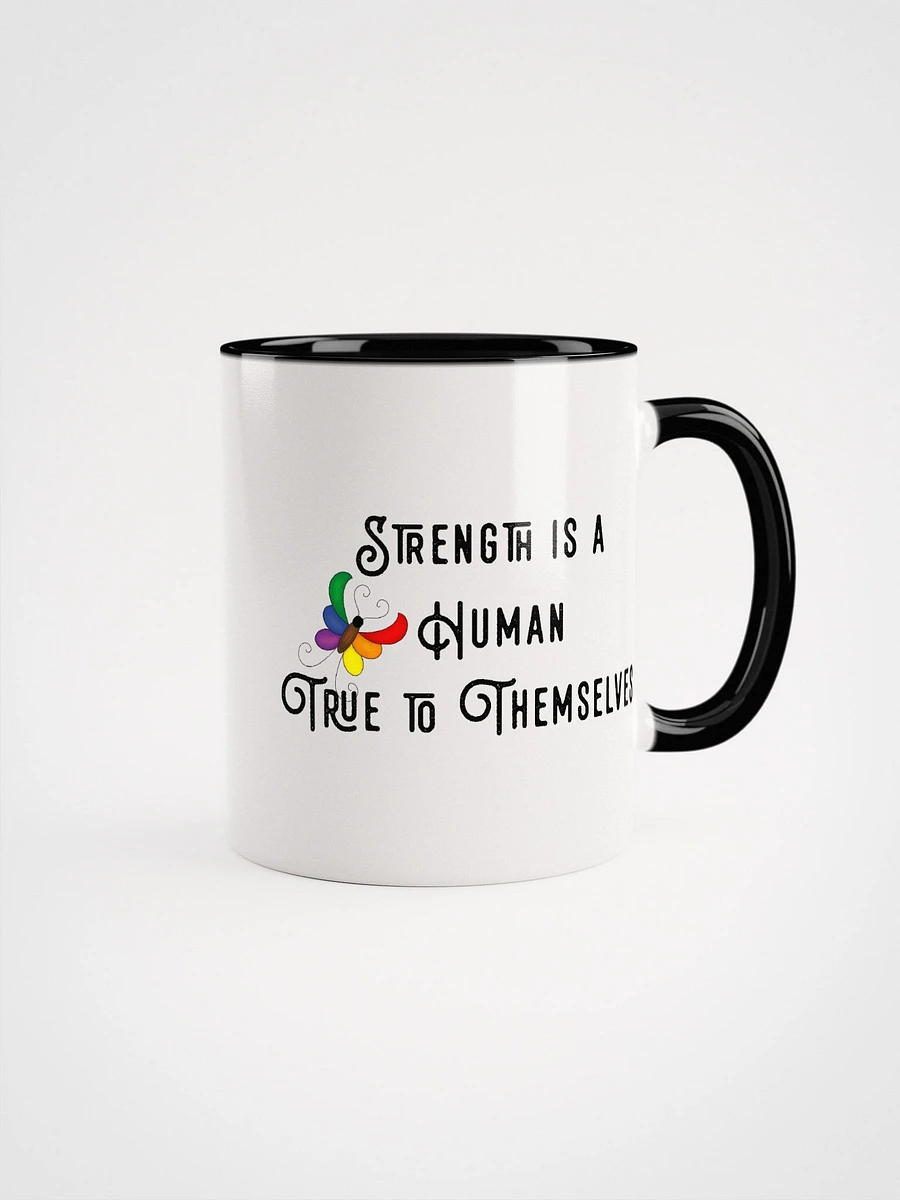 Strength is a Human Mug - With Color product image (1)