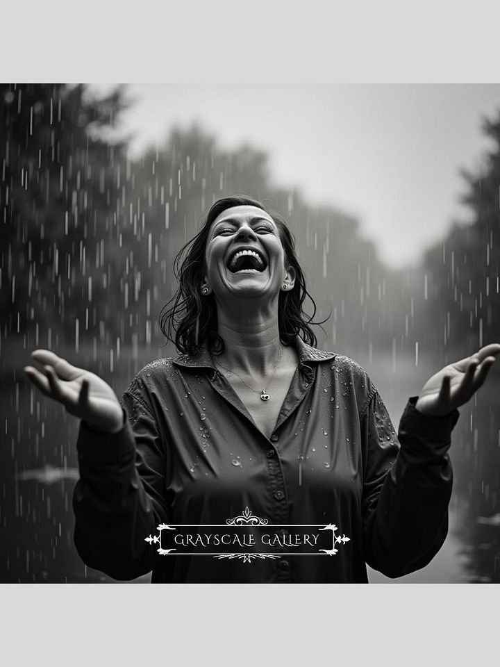 Euphoria in the Rain - 12x12 product image (1)