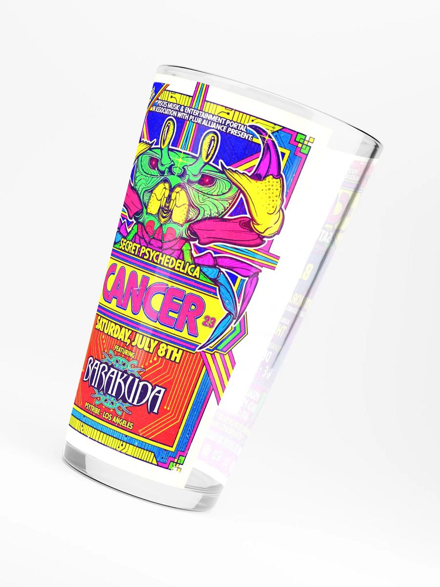 Cancer 2023 Shaker Pint Glass product image (4)