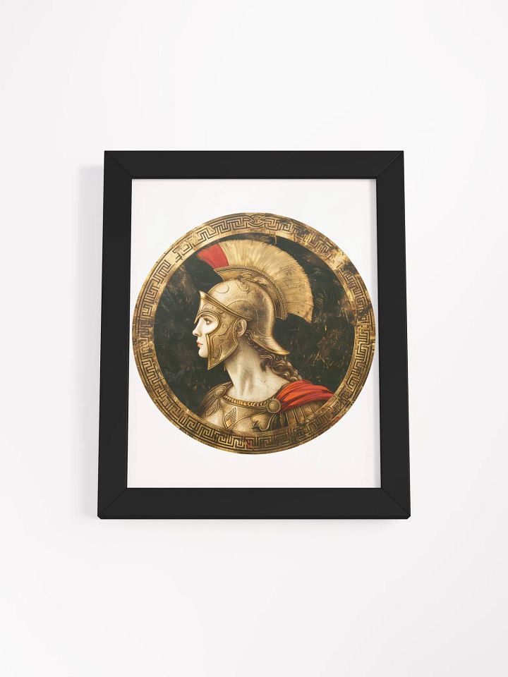 Athena - The Goddess of War and Wisdom Framed High-Quality Matte Poster product image (2)