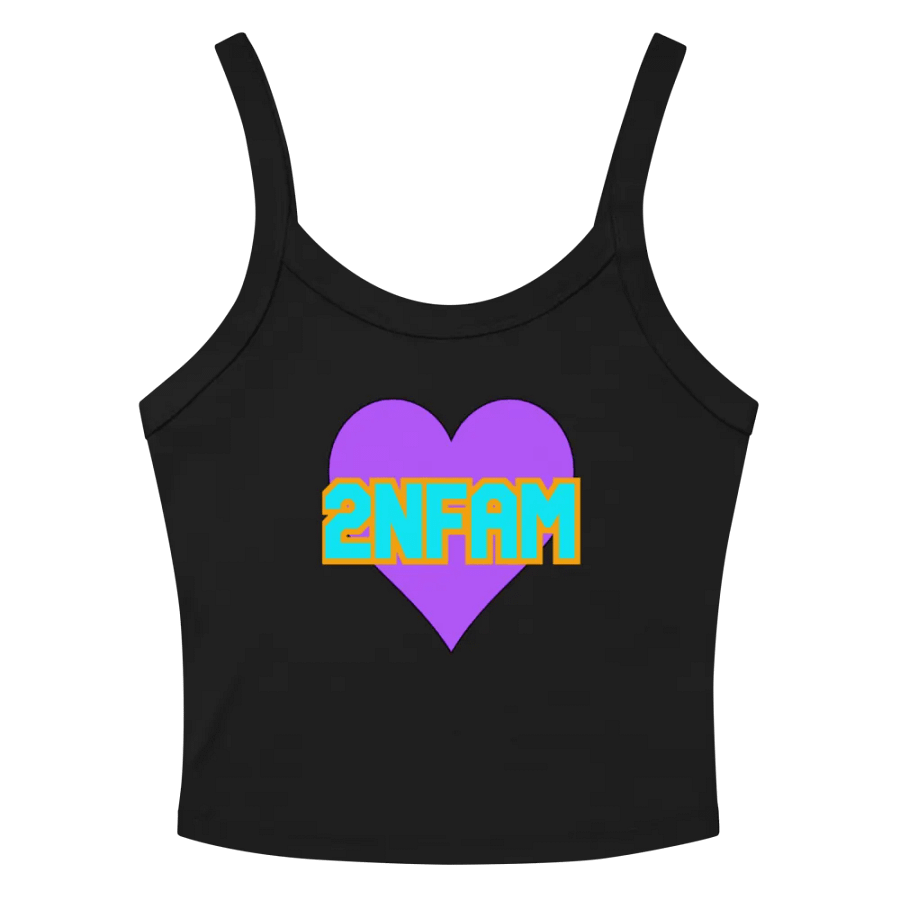 2NFAM Heart Micro-Rib Tank Top - Women's product image (2)
