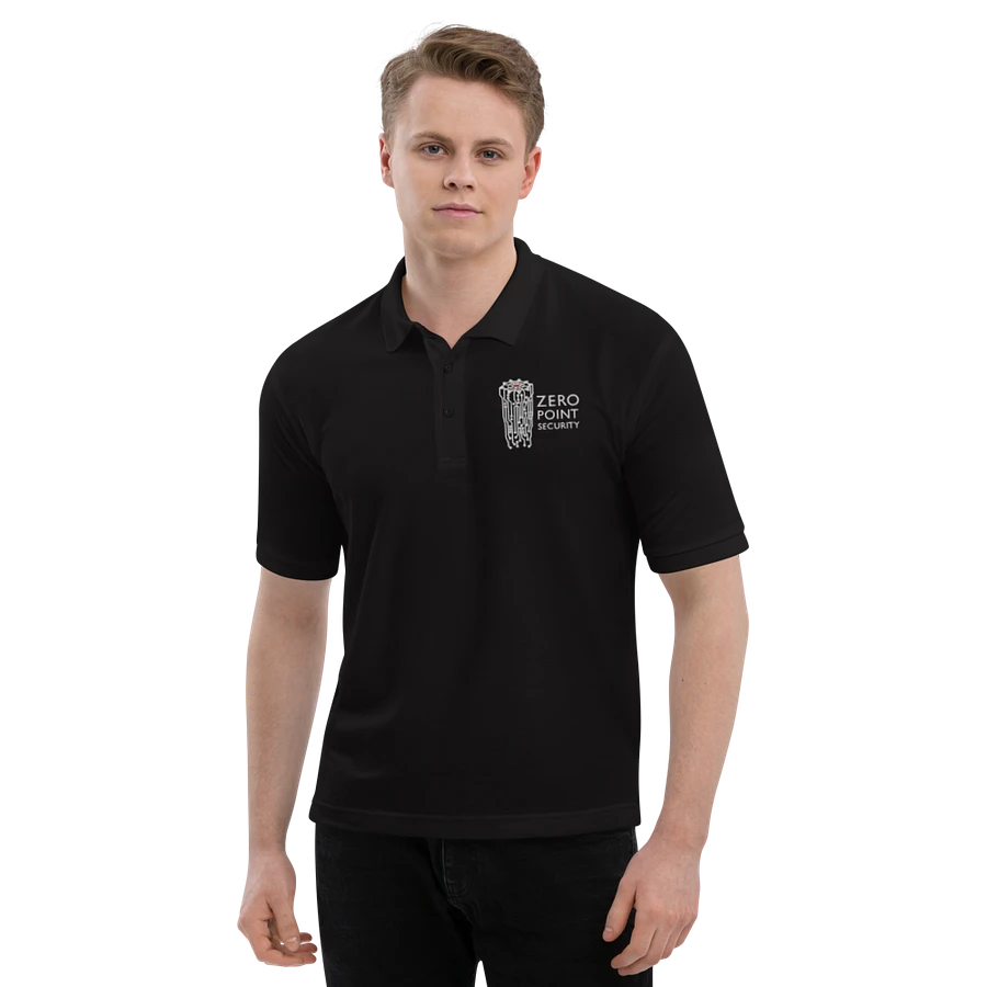 Zero-Point Polo Shirt (Black) product image (6)