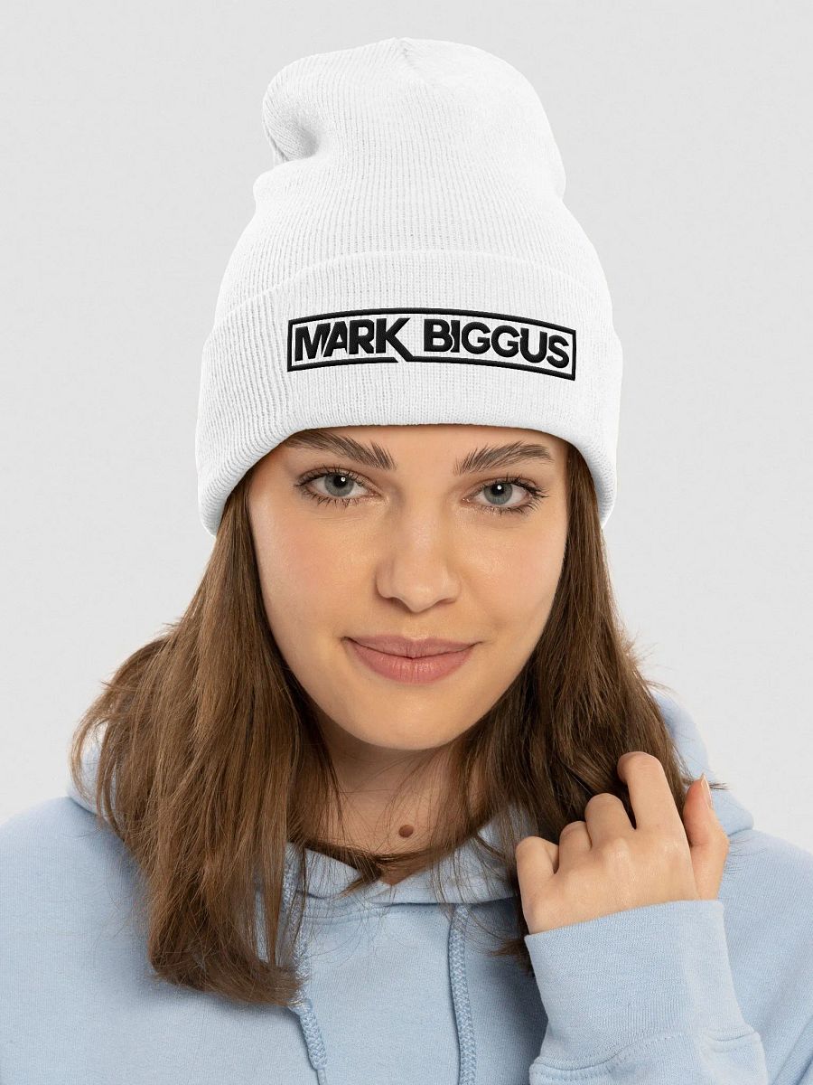 Beanie Hat White product image (3)
