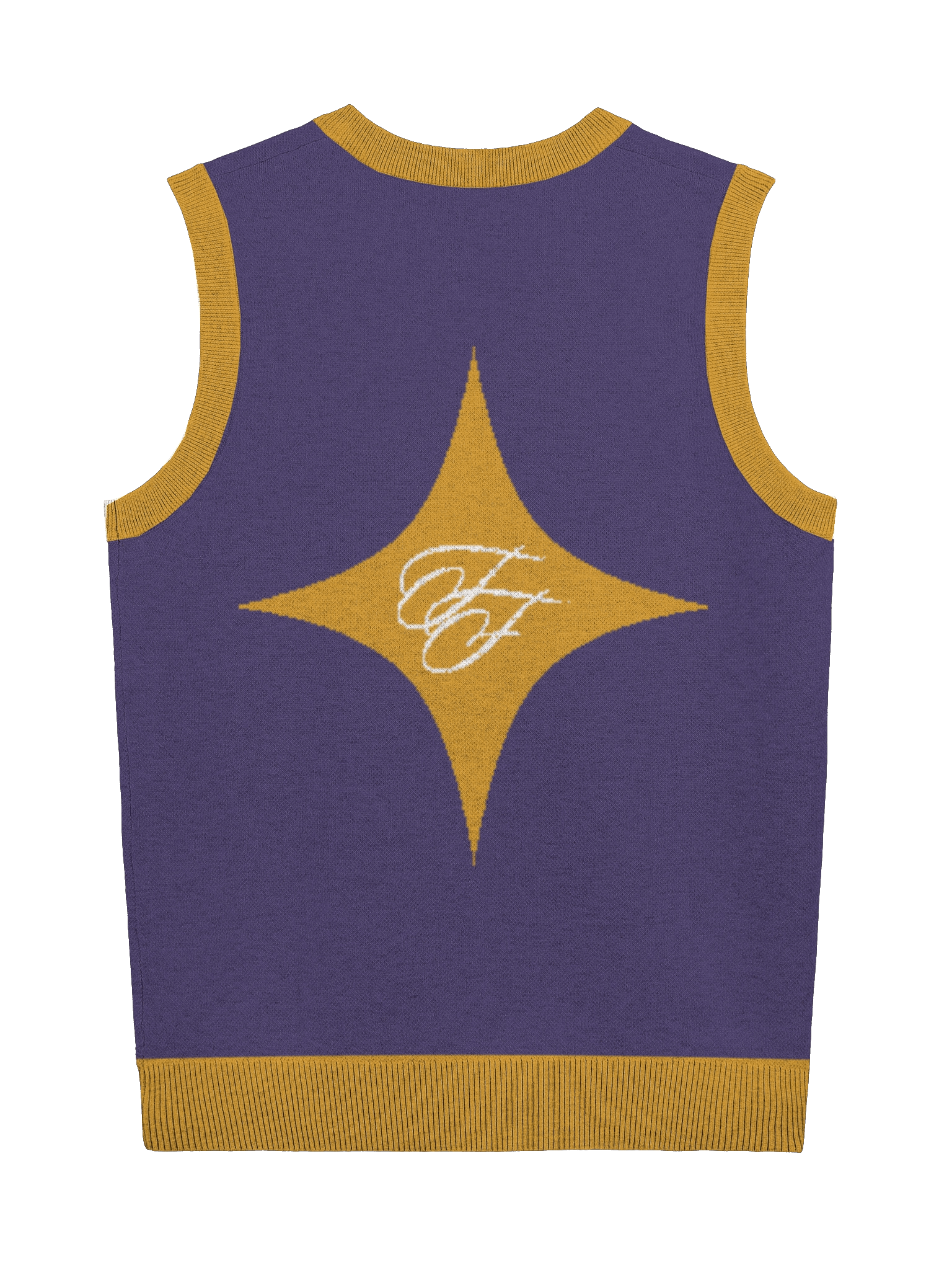F&F Signature Rivalry Knitted V-Neck Vest product image (2)