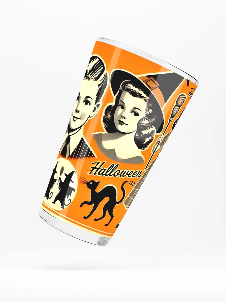 Happy Vintage Halloween Pint Glass product image (5)