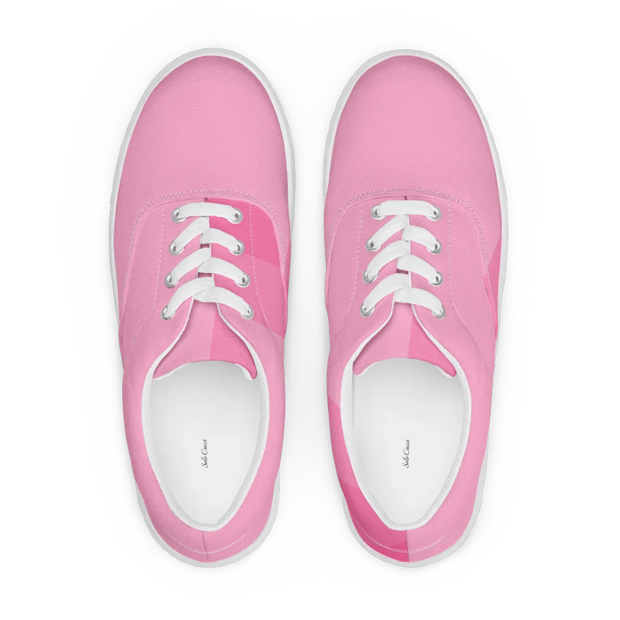 Lavish Pink Lace-Up Shoes product image (4)