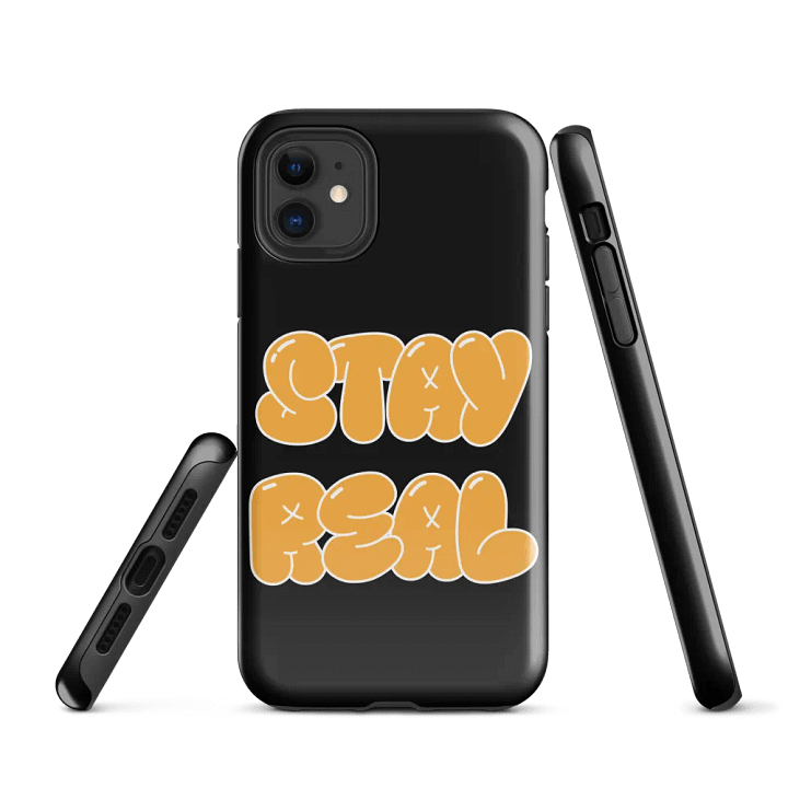 STAY REAL Tough Case for iPhone® product image (1)