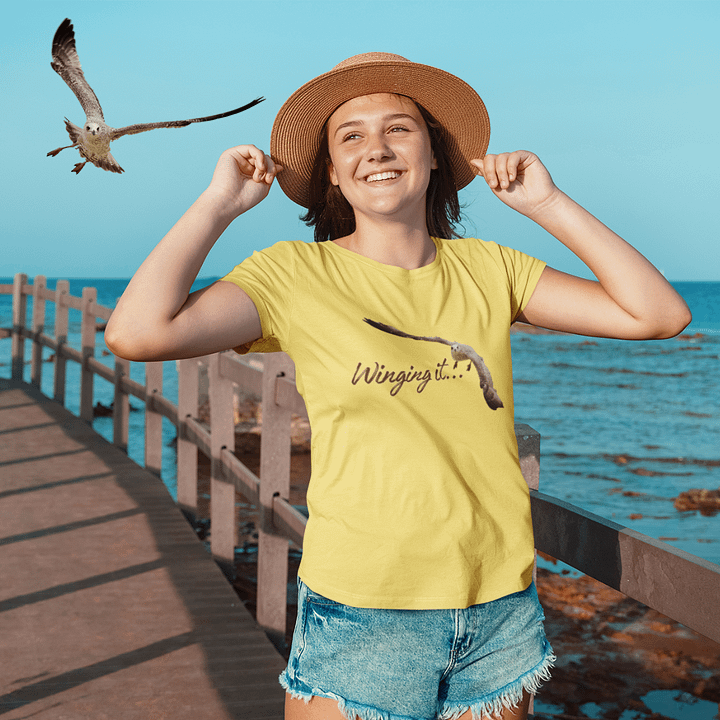Winging it... Seagull T-shirt product image (1)