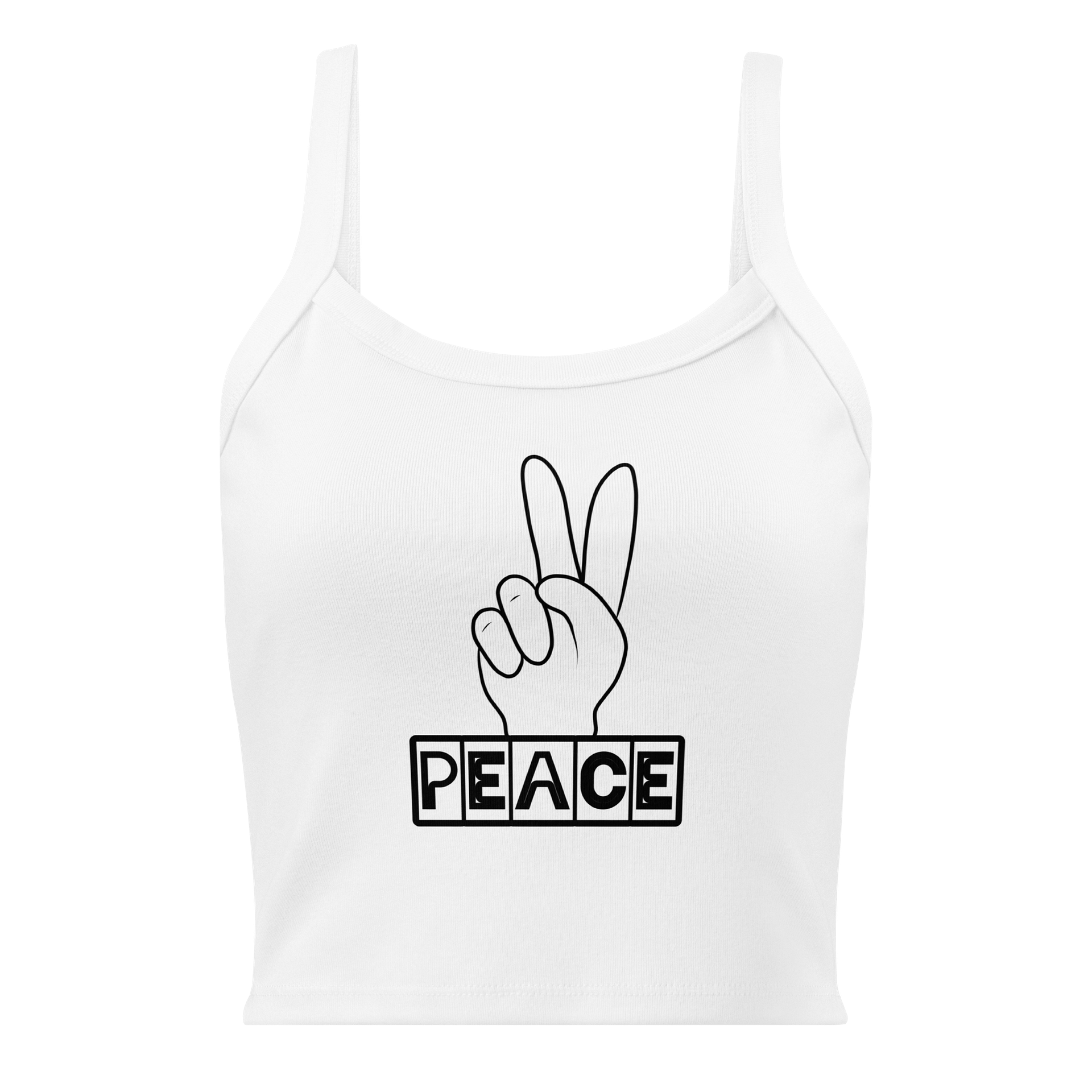 Peaceful Letter Blocks Women's Tank Top product image (9)