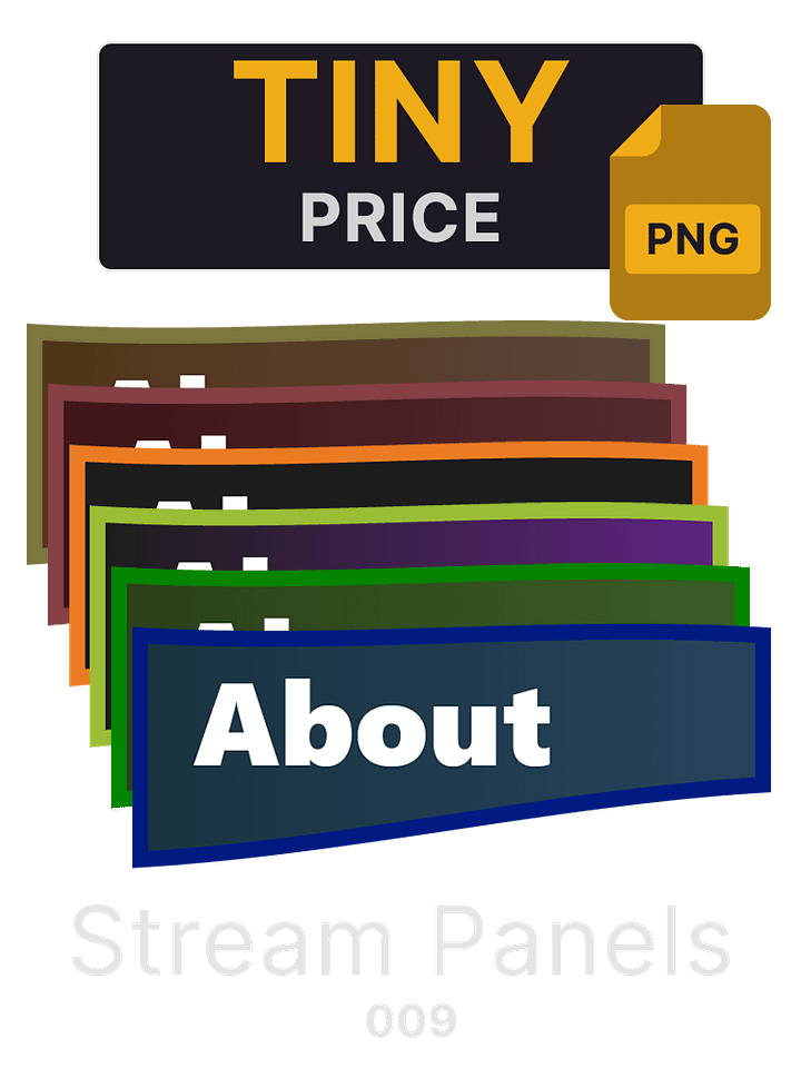 Stream Panels - 18x6 Colours - 009 product image (1)