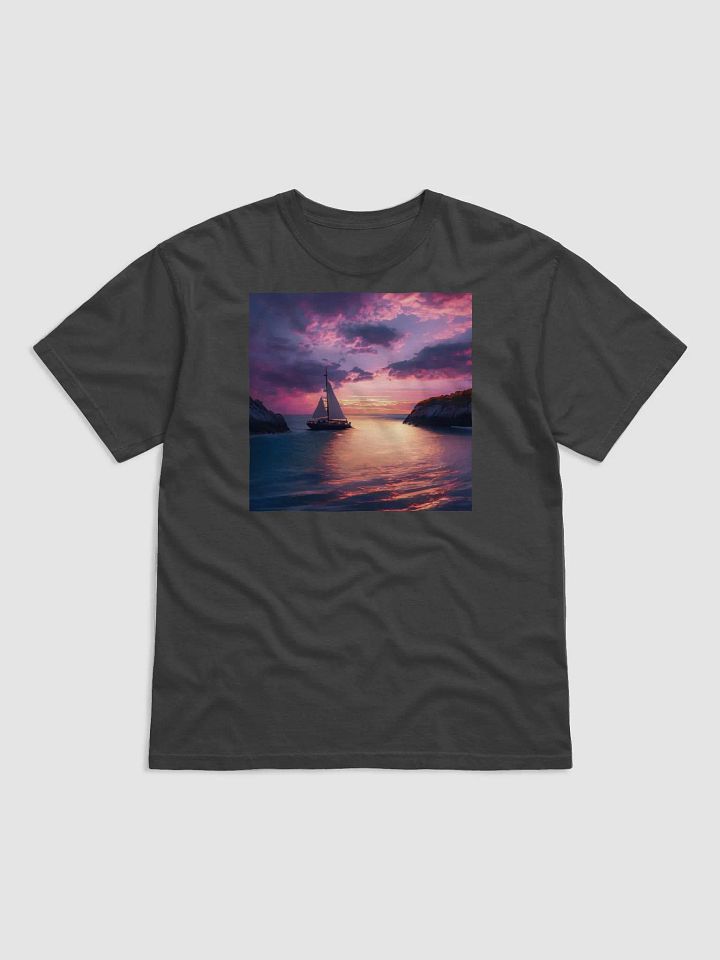 Sail Away in Style with a Photorealistic Sunset Sailboat product image (1)