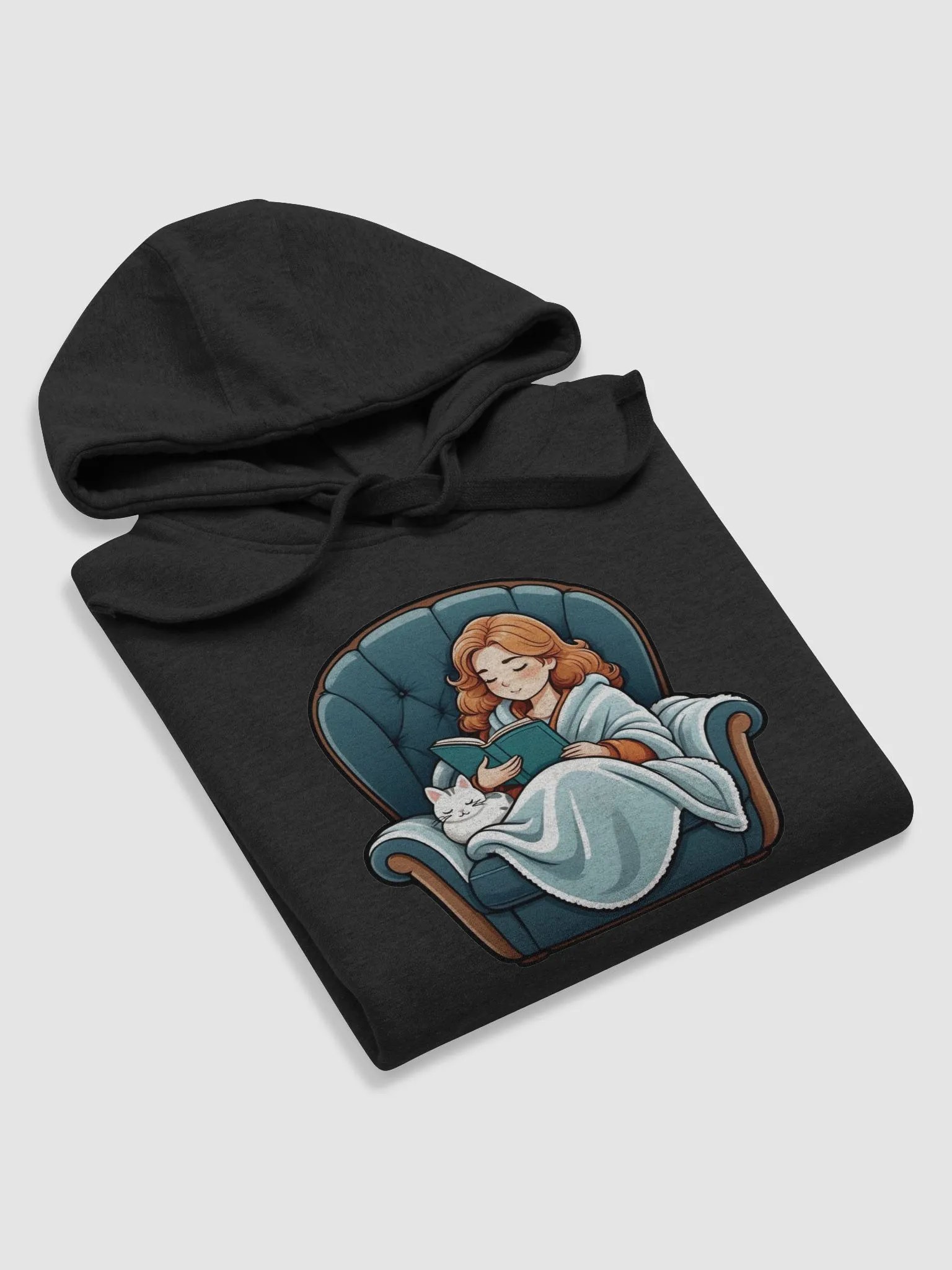 Cozy Reading Time Hoodie product image (5)