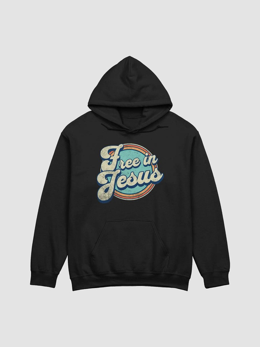 Free in Jesus Retro Hoodie product image (2)
