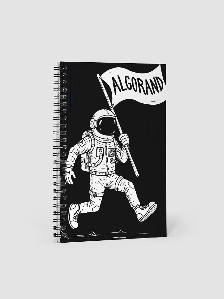 Algorand Moon Man Spiral Notebook product image (1)