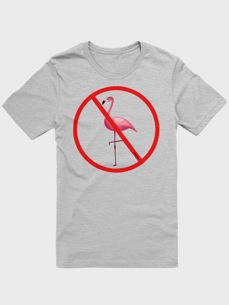 Funny Hockey T-Shirt - No Flamingos - Beer League Hockey Shirt for Men - Gift for Fearless Defencemen and Shot Blockers product image (2)