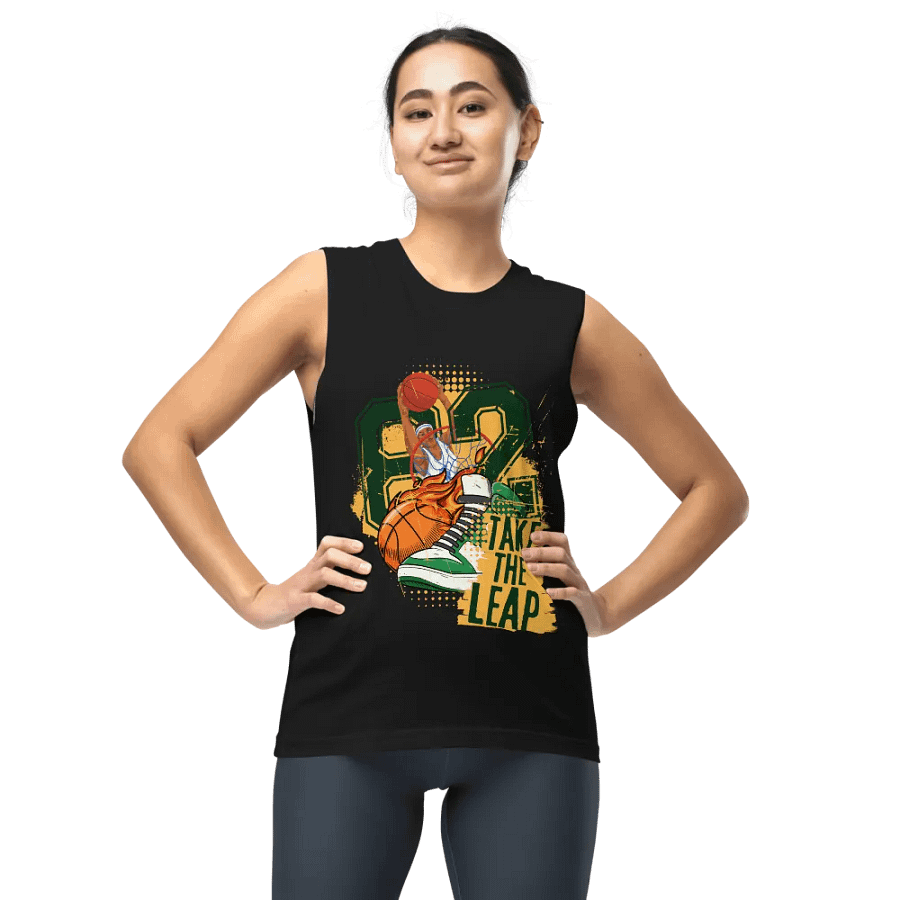 Take the leap muscle tank product image (3)