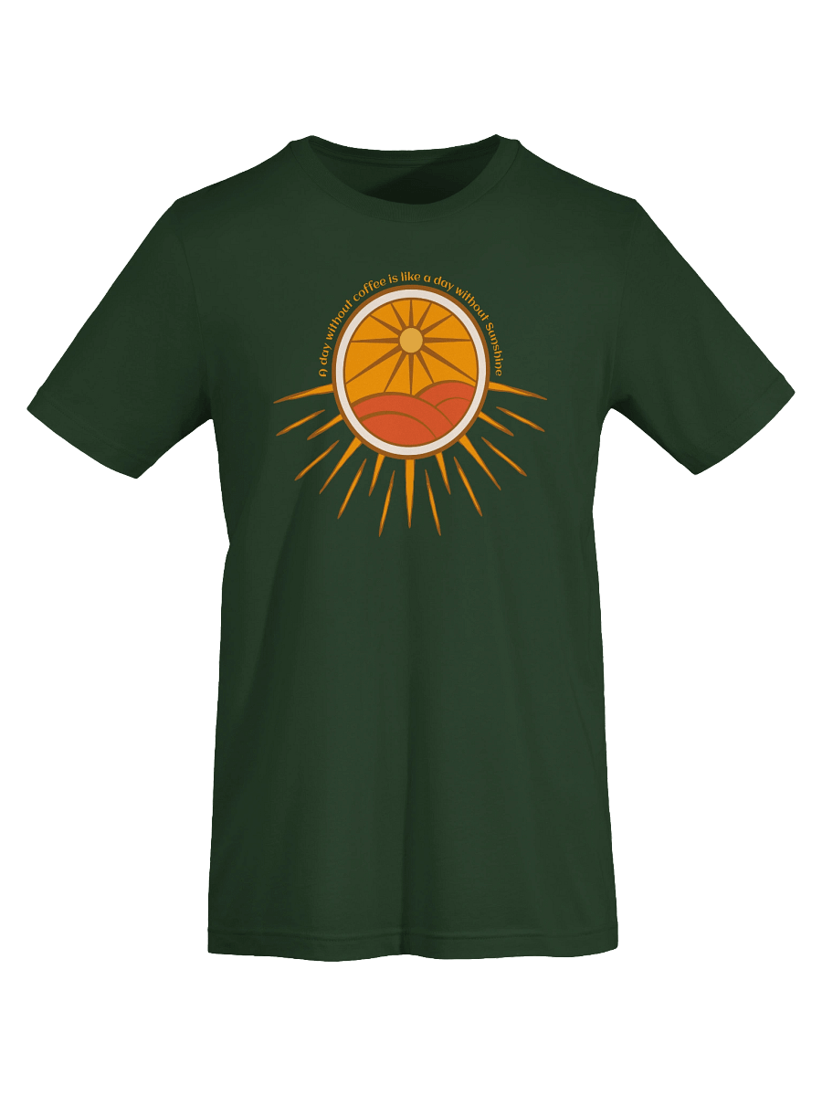 Coffee's Radiant Sunburst Tee product image (4)