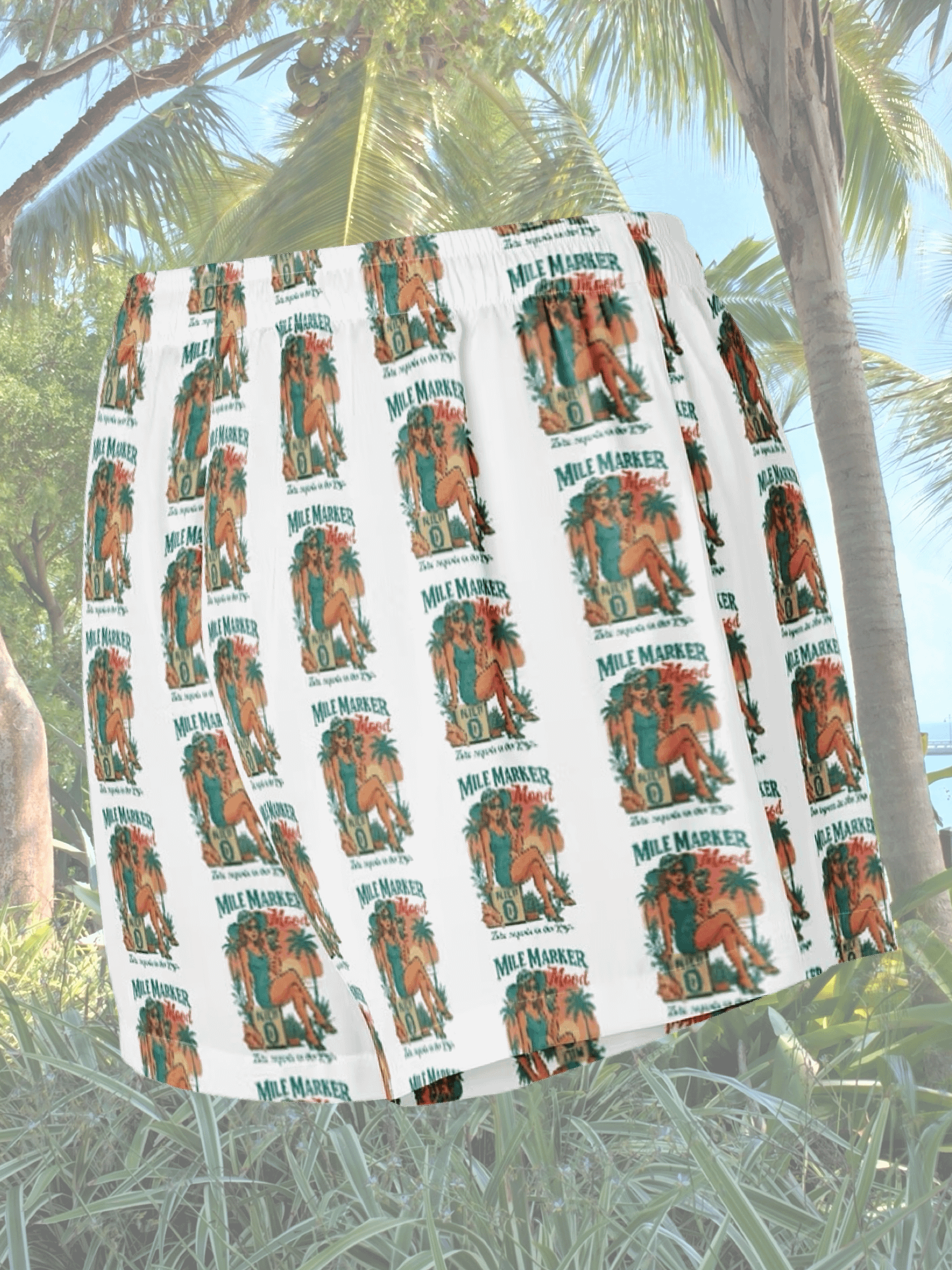 Mile Marker Mood Ladies Pajama Shorts product image (2)